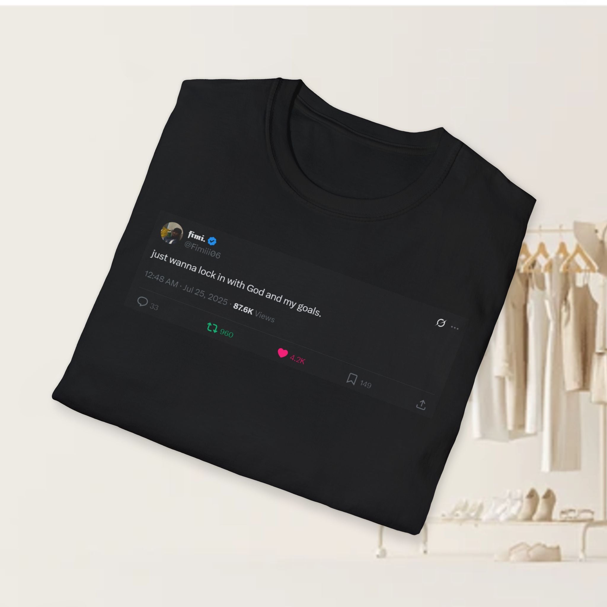"Lock In" Tweet Tee by @Fimiii06