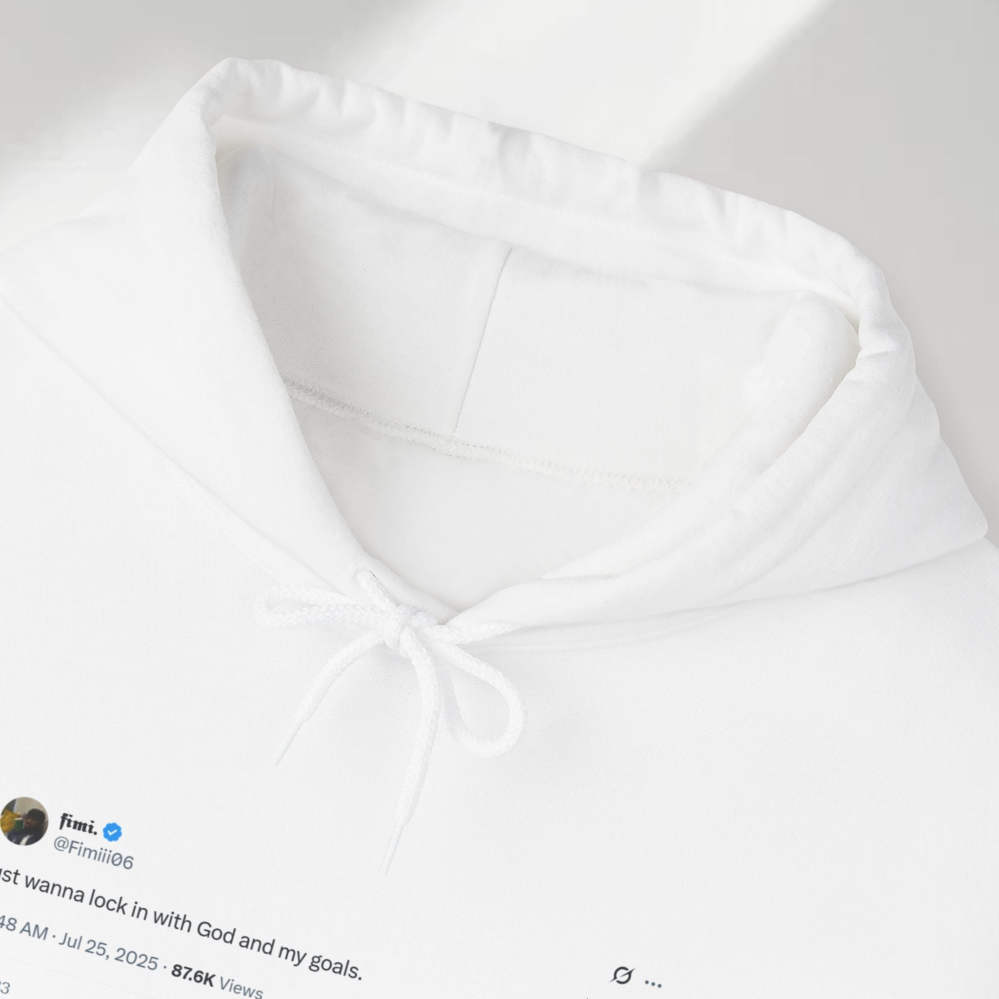 "Lock In" Tweet Hoodie by @Fimiii06