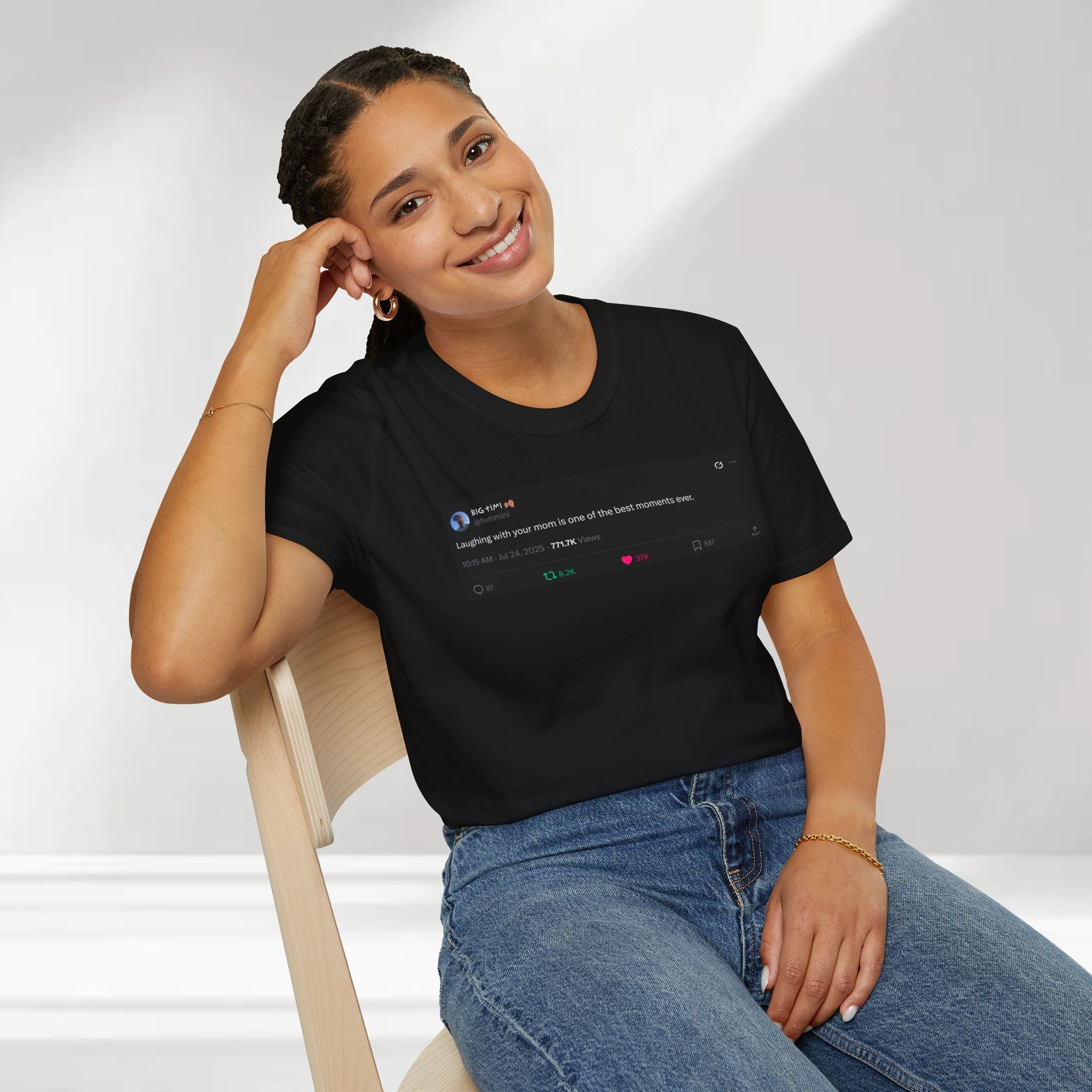 "Laughing with Your Mom" T-shirt