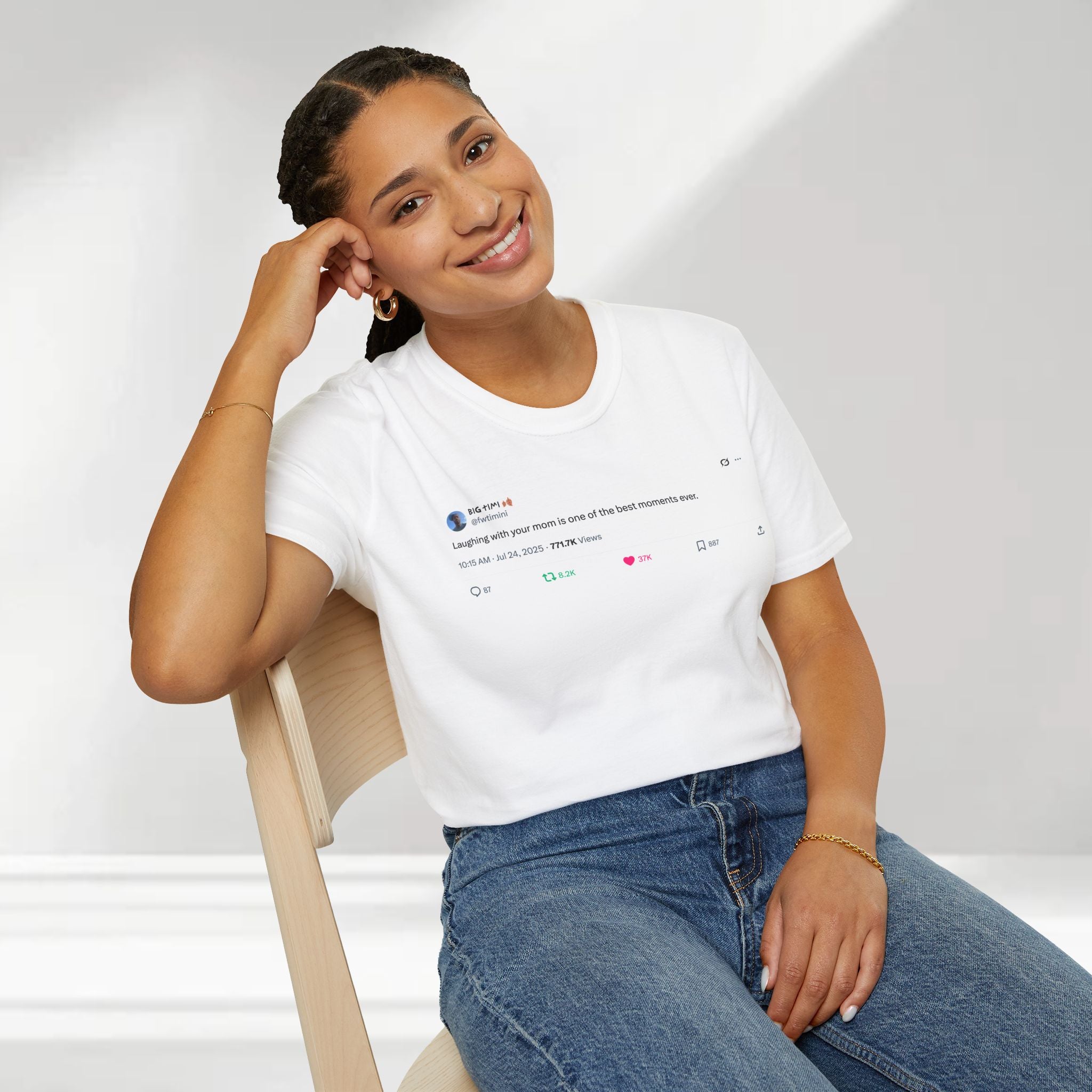 "Laughing with Your Mom" T-shirt