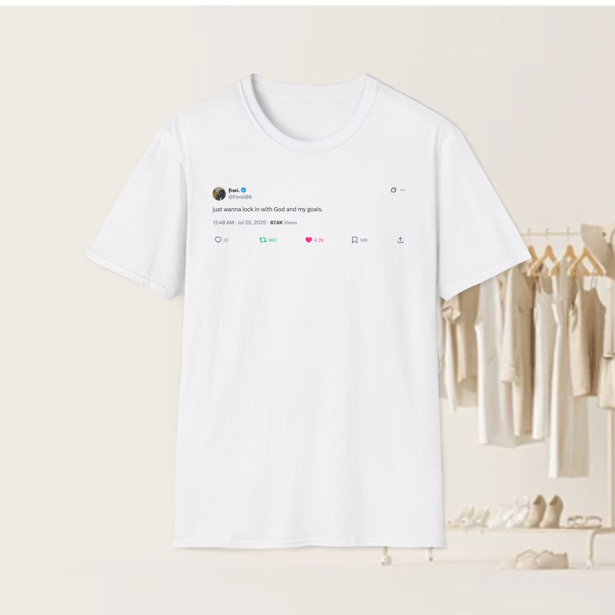 "Lock In" Tweet Tee by @Fimiii06