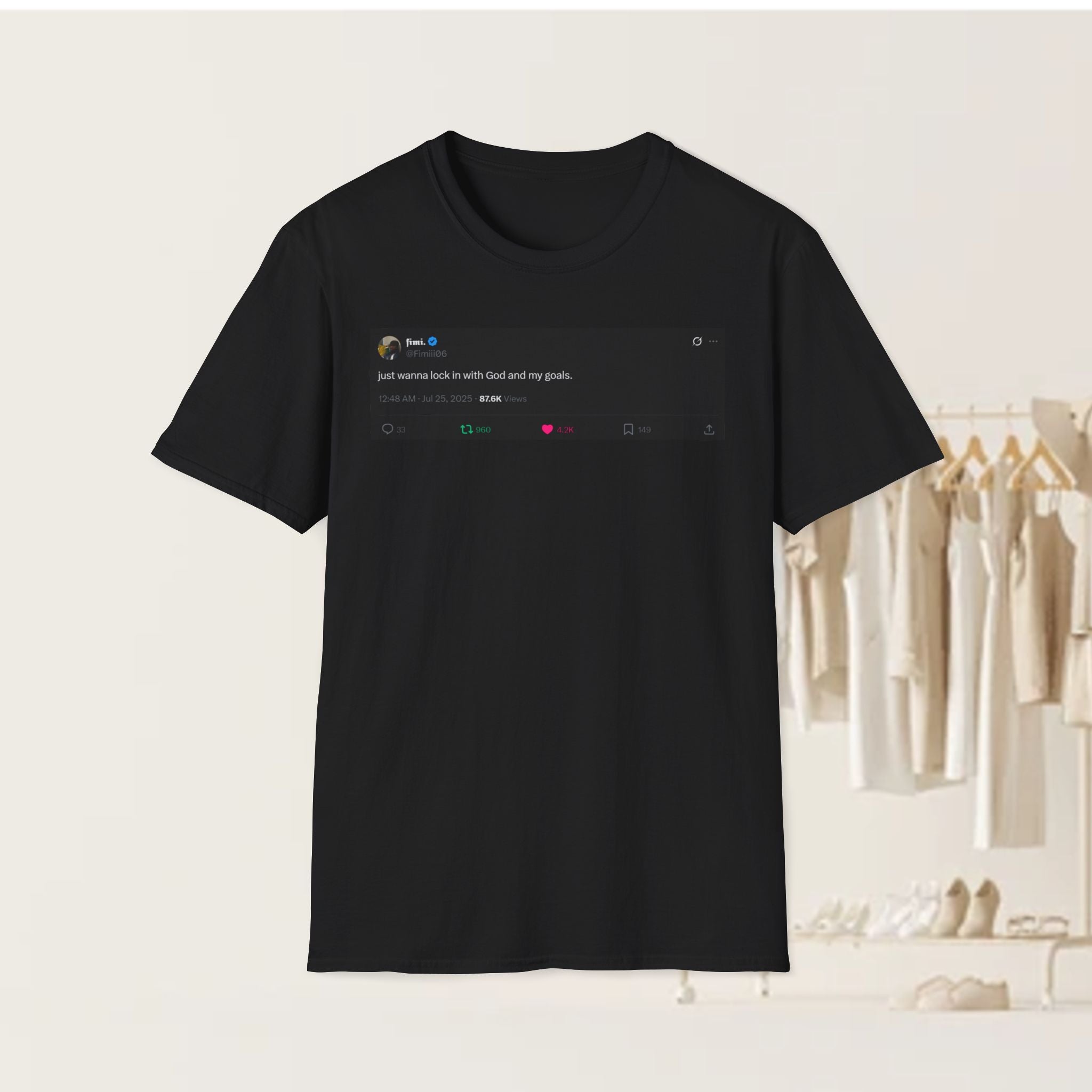 "Lock In" Tweet Tee by @Fimiii06