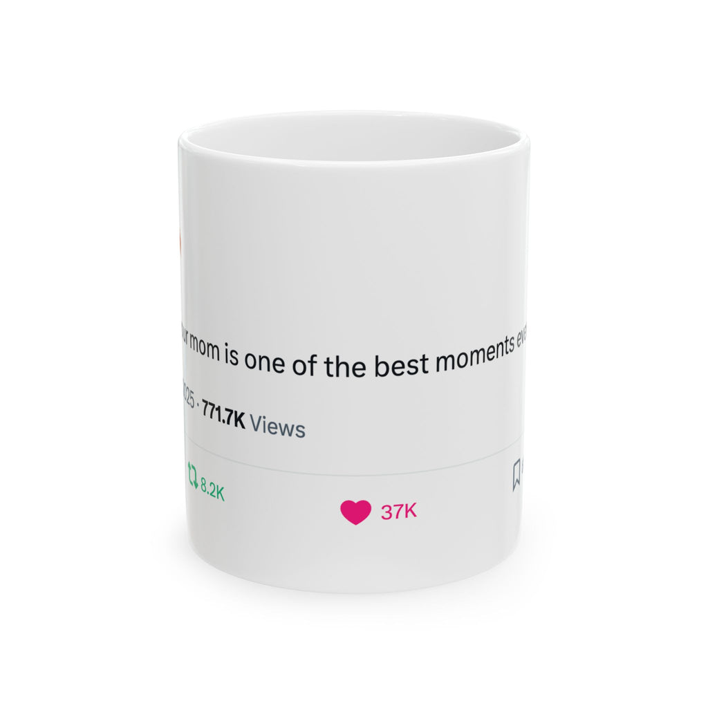 "Laughing with Your Mom" Mug - @fwtimini