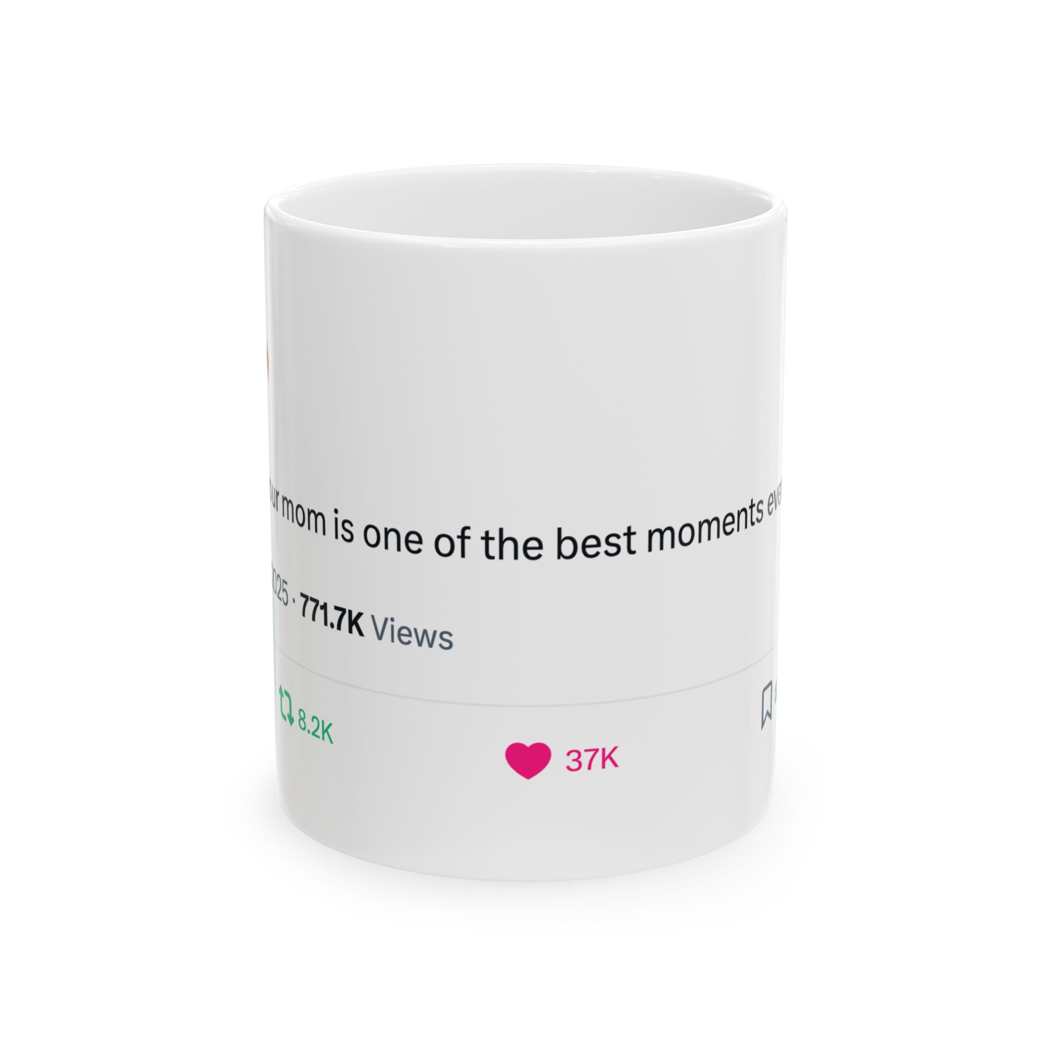 "Laughing with Your Mom" Mug - @fwtimini