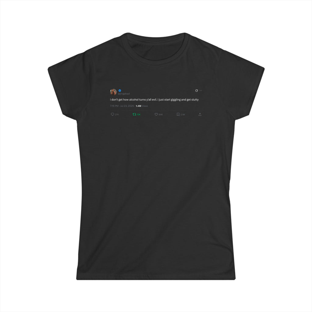 @jingahad Alcohol Womens T-Shirt