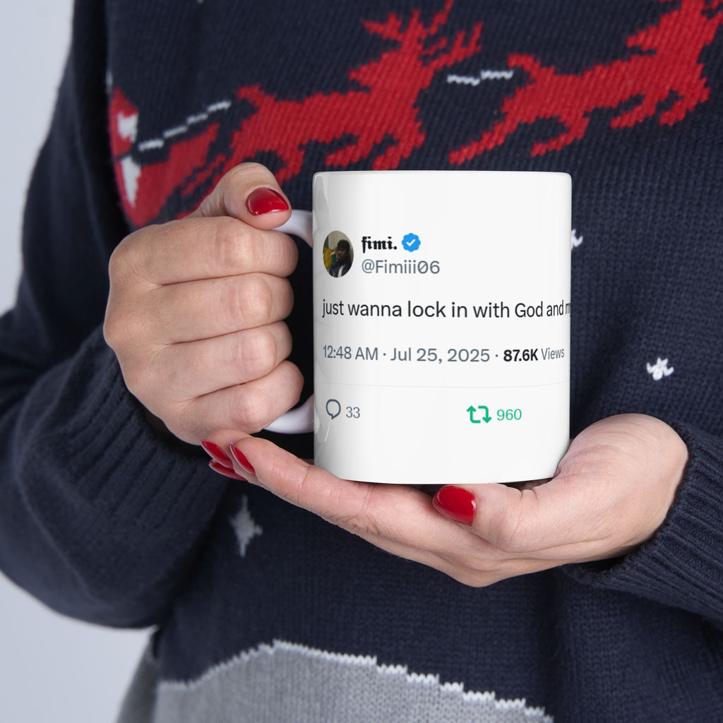 "Lock In" Tweet Mug