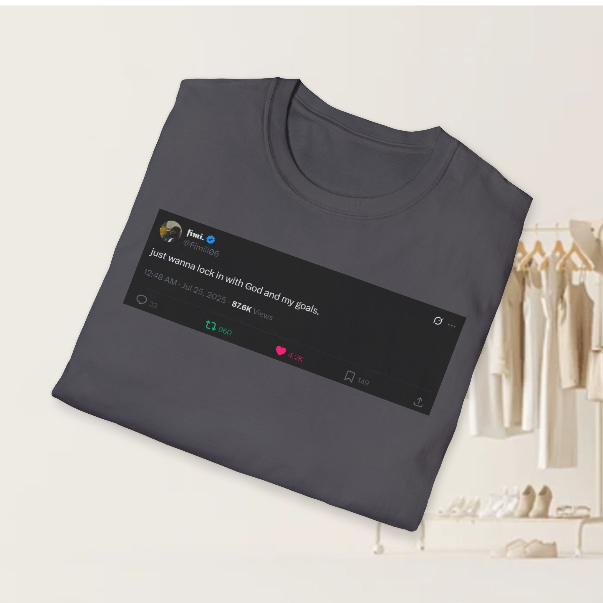 "Lock In" Tweet Tee by @Fimiii06